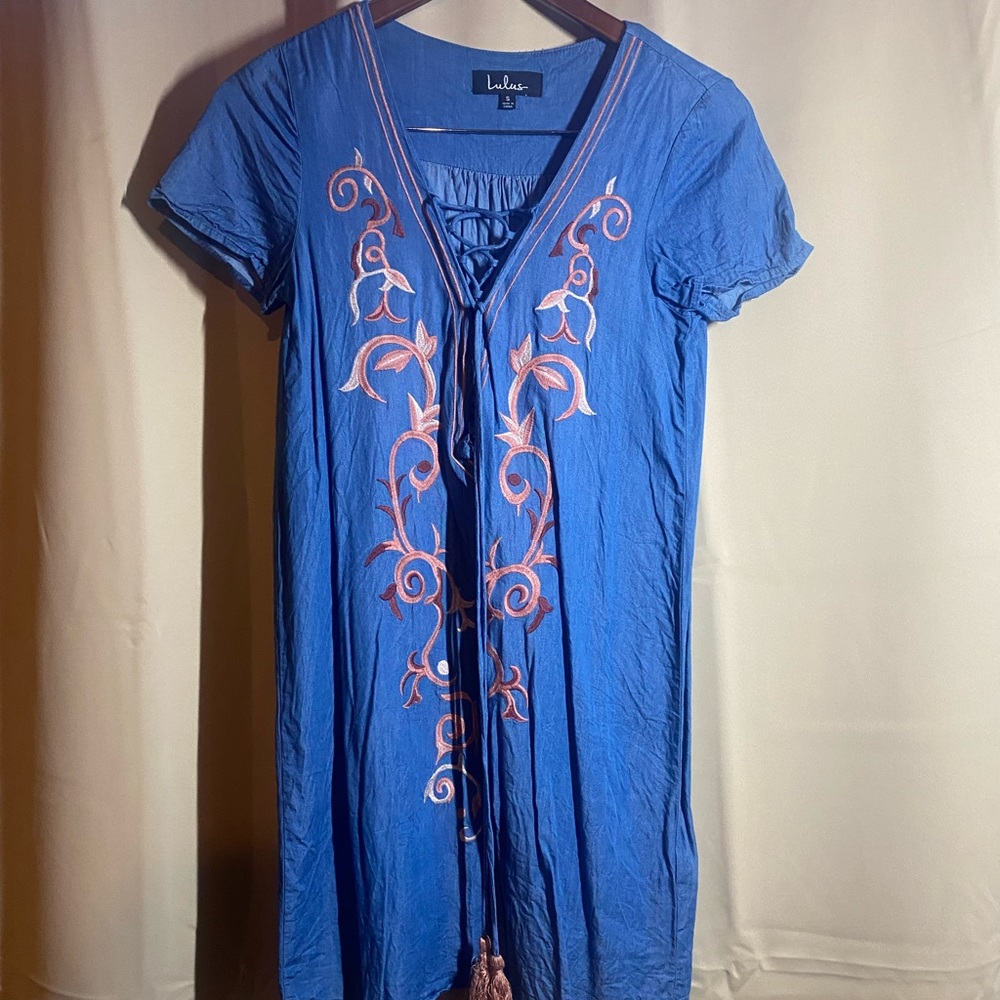 Lulus short sleeve dress